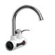 Leakage Protection 3kw Heater Electric Hot Water Tap 170mm Width For Kitchen