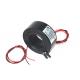 Through Hole Industry Slip Ring With Low Electric Noise 2 Circuits IP51