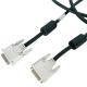 OEM DVI Male To Male Plug Digital Computer Cable For Monitor With Gold Plated Connector Finish