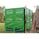 Temporary Noise Barriers 4 layer + design insulated and reduction noise 40dB