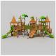 Nature Style Children Wooden Outdoor Playset Playground Cottage Playhouse For School