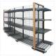 Durable Tool Storage Rack Shelf In Supermarket , Metal Wire Shelving Gondola Grocery Store Shelving