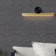 Gold Brass Led Wall Lamp Creative nordic minimalist wall lamp (WH-OR-104)