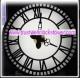 Analogue clock analog slave clock 60cm 80cm diameter size round  square shape   - Good Clock(Yantai) Trust-Well Co.,Ltd