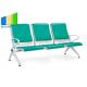 Colourful Cushion PU Leather Waiting Room Chairs Airport Seaters