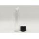 Transparent Plastic PET Cosmetic Bottle Packaging For Face Toner