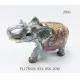 elephant trinket box alloy jewelry box home decoration jewelry box