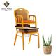 1.1mm / 1.2mm Tube Plywood Board Stackable Banquet Chairs With Arms