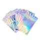 Gift Aluminum-plated Self-sealing Zipper Holographic Foil Small Pouch