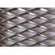 Silver Aluminum Diamond Hole Decorative Expanded Metal Mesh For Architectural And Industrial