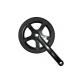 Cotterless Type Bicycle Spare Parts Double Plastic Cover Chianwheel And Crank 40T X 165mm