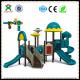 Outdoor home playground equipment for home, Plastic slide playground for family  QX-054A