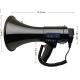 Music 50W Portable Battery Operated Bullhorn Megaphone For Transport Co Management