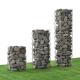 Landscape Gabion Pillars/Towers, Stone Columns, Gabion Columns for Garden