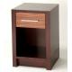 Wooden 5-star hotel furniture stone top night stand/bed side table NT-0014