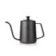 Black Stainless Steel Coffee Pot Long Neck Coffee Water Kettle For Office