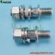 Stainless Steel 3/4X1.75 Short Shank Line Post Studs for Poleline hardware