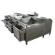 Multi-Function Triple Tanks Reversed Vegetable Washing Machine For Busy Kitchens