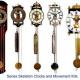 Skeleton Clocks, 7 days Movement for Skeleton Wall Clocks and grandfather clocks, weight/chain drive brass material
