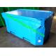 Rotomolded 1500Liter Blue Insulated Fish Container Seafood Processing Insulated Container