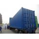 Transportation Insulated Shipping Container , Steel Storage Containers Side Open