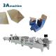 Versatile Cardboard 250g-650g Paper Processing Machinery for Corrugated Box Production