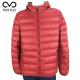 Fashionable Mens Red Padded Jacket High Protection Strong Wear Resisting