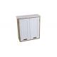 48cm Length MDF And Bamboo Bathroom Wall Cabinet