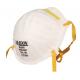 3 Layer FFP2 Dust Mask Easy Carry / Store With Latex Free Elastic Strap