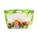 Customized Fruit OPP Packaging plastic k Pouch for grape/cherry/fruit Packing with Hanger Hole