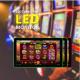 43 Inch Casino HD LCD Display With LED Frame Control System POE Touch Screen