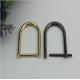 High quality metal adjuster d ring buckle,easy datechable bag strap buckle 28mm