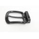 3.5cm Width Shiny Replacement Belt Buckle Lightweight Black Color Simple Design
