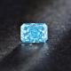 Loose CVD Vivid Lab Grown Blue Diamonds Radiant Shape VVS Clarity