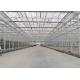 Green Plant Garden Tempered Glass Greenhouse For Large Ornamental Flowers