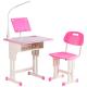 Toddler Adjustable Height Children'S Table And Chairs Plastic 64x42cm