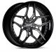 3 PC EVO4R Rims Forged 18 19 20 21 22 inch for VW T5 T6 Brushed Black Wheels