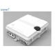 White ABS Plastic IP65 1x8 FTTH PLC Splitter 12 Core
