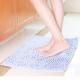 Square Microfiber Anti Slip Foot Mat For Bathroom