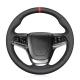 Customized Hand Sewing Genuine Leather Steering Wheel Cover For Chevrolet Caprice