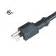 FT-3A NEMA 5-15P UL Approved Power Cord Three Prong Power Cable OEM Available