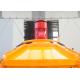 Short Mixing Time Planetary Concrete Mixer , Refractory Paddle Mixer