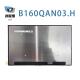 B160QAN03.H AUO 16.0 2560(RGB)×1600, WQXGA  188PPI 500 cd/m² INDUSTRIAL LCD DISPLAY