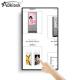 Wall Mounted Interactive Touch Screen Kiosk 32Inch 15kg Android TFT Type