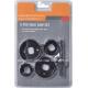 1-1/4 In - 2-1/8 In Carbon Steel Hole Saw Set (5-Piece)