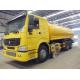 Square Type Oil Tanker Vehicle , 6x4 Water Transport Truck With Tank ZZ1257M4647C