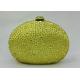 Hot - Fix Round Shape Rhinestone Evening Bags Multi Color With Crystal Closure