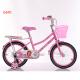16 Inch Pink Childrens Training Wheel Bikes For Children Aged 3-8 Years Old