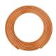 C1100 C12200 Copper Pancake Coil Pipes 1/4'' 3/8'' 1/2'' 3/4'' 15meters For Air Conditioner