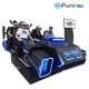 3.8KW 3D 9D Virtual Reality Simulator With Motion Chair / Amusement Park Equipment